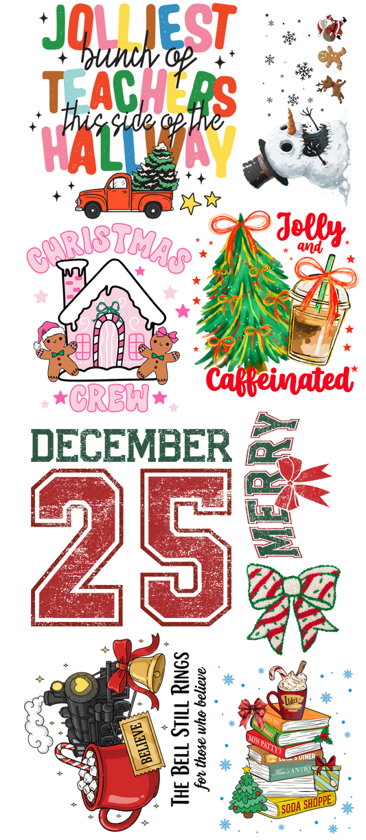 Pre-made Christmas 16x40 Teacher Edition