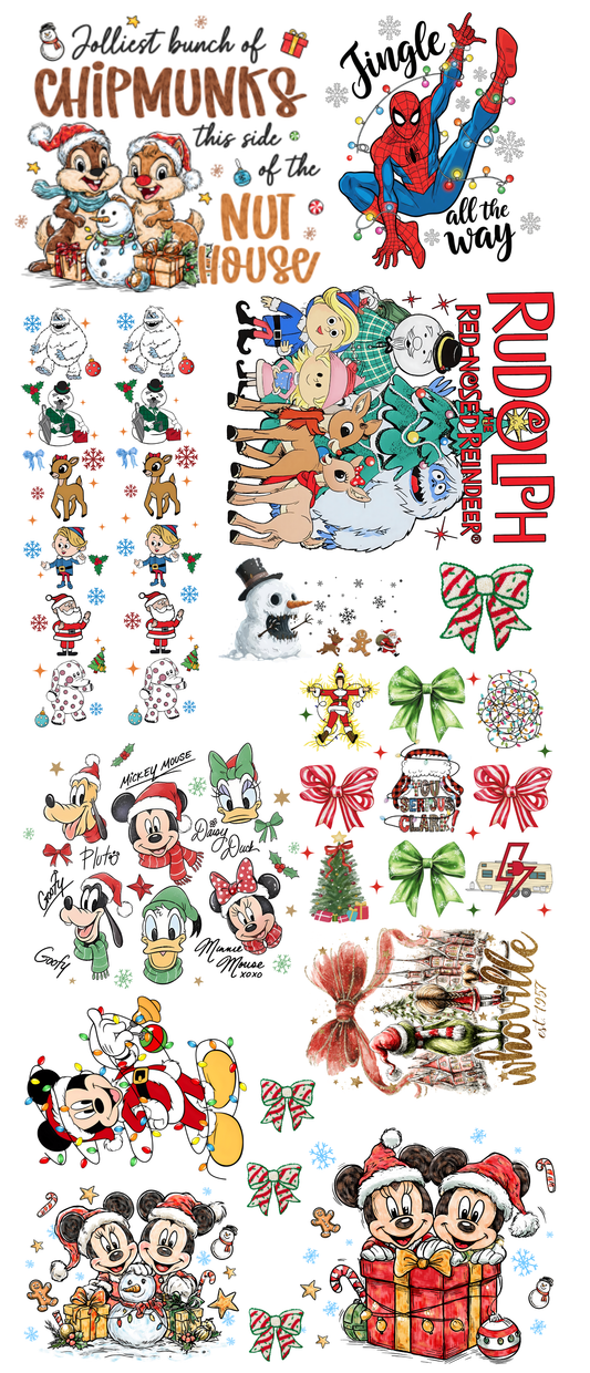 Pre-made Christmas 16x40 Christmas Mixed sizes Including sets