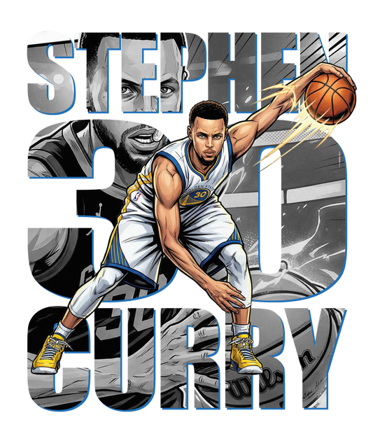 STEPHEN CURRY Dtf transfer