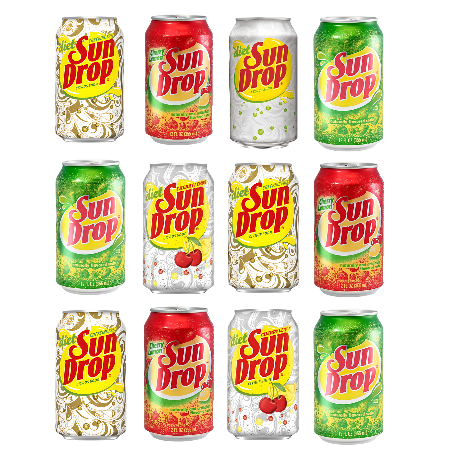 Sundrop Flavor Mix DTF transfer