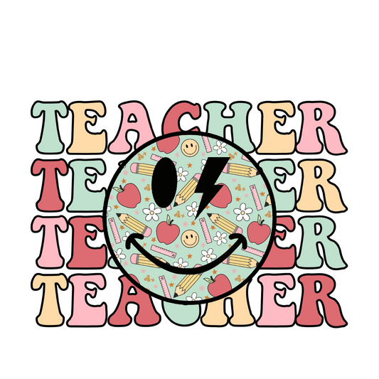 Teacher dtf transfer