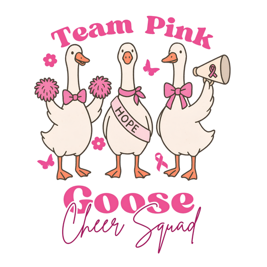 Goose cheer squad