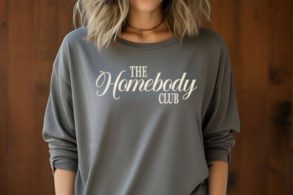 The homebody club DTF transfer