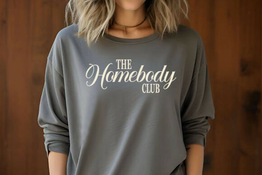 The homebody club DTF transfer