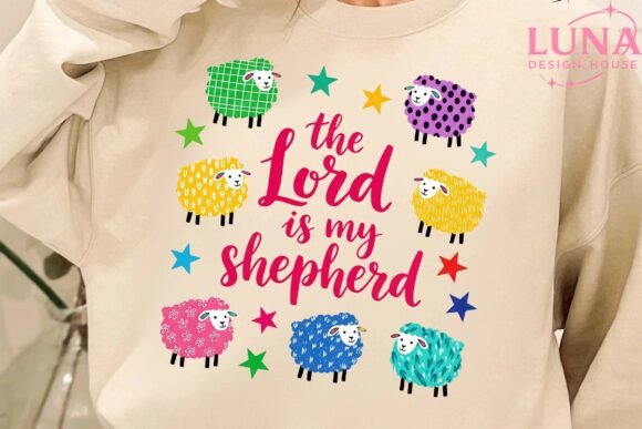 The lord is my Shepard dtf transfer