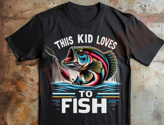 Kid fishing
