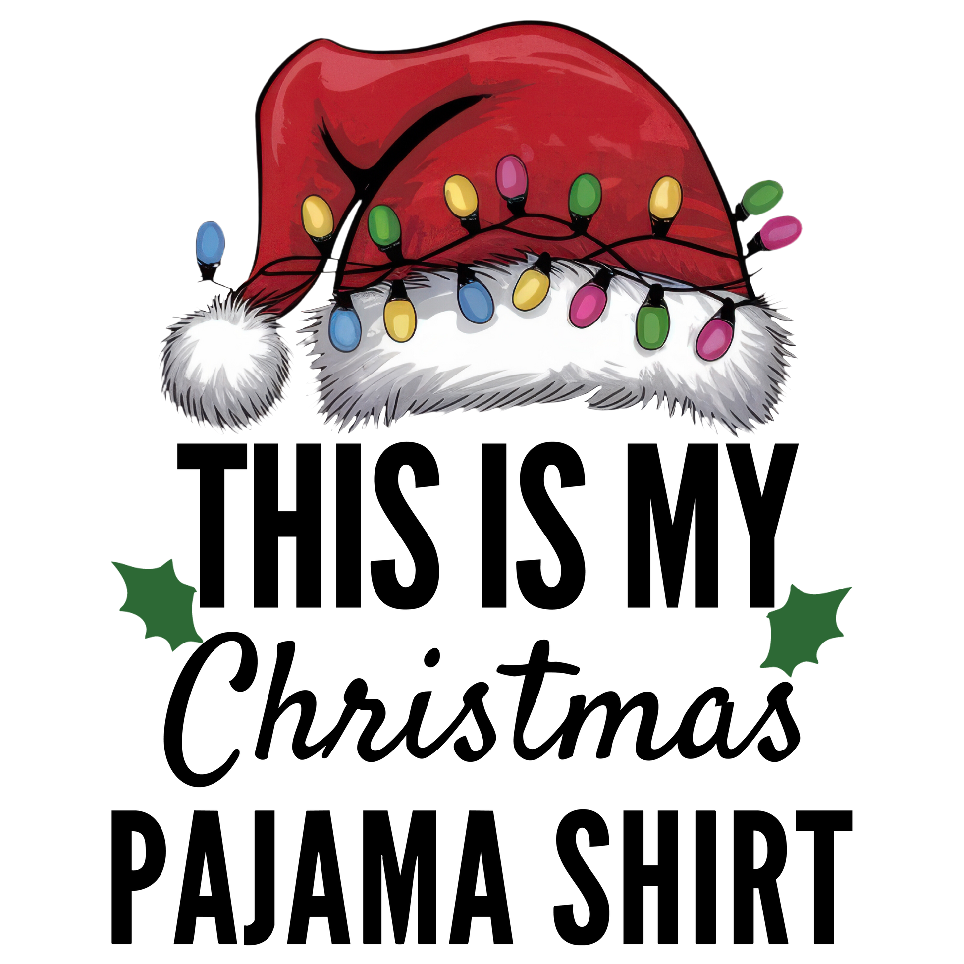 This is my Christmas pajama shirt - Hur&Co.