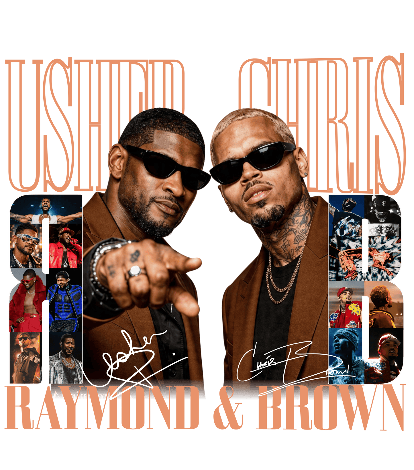 26 TOUR front Usher & Brown dtf transfer