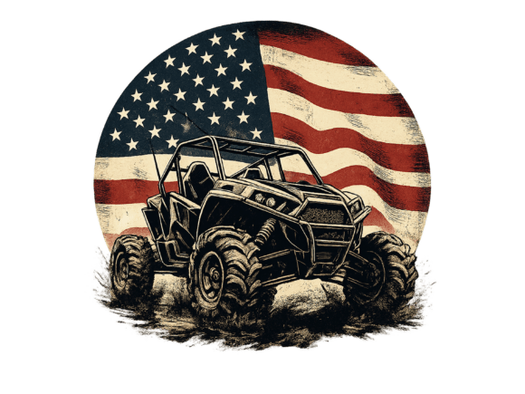 Atv flag Uv DECAL (4in)