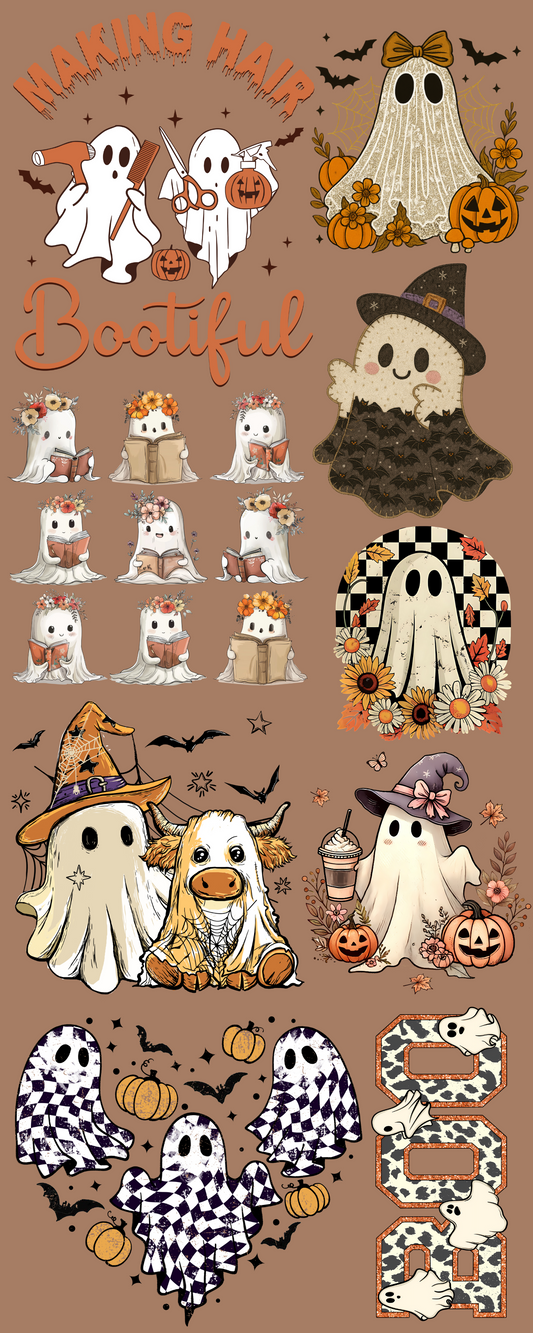 16x40 Pre made gang sheet #3 Halloween