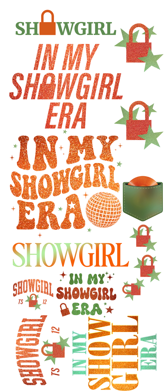 16x40 #1 Showgirl Gang Sheet
