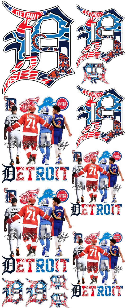 16x40 Pre made All teams Gang sheet