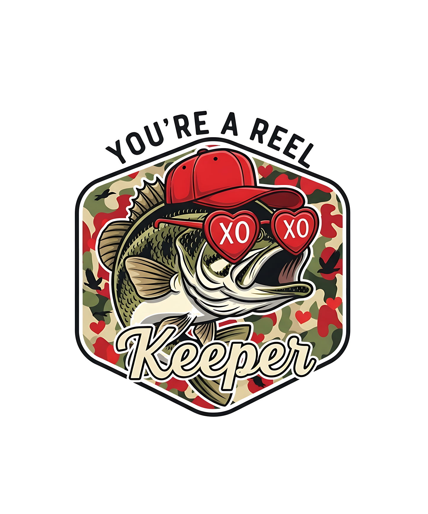 You're a reel keeper ♥️💕❤️dtf transfer