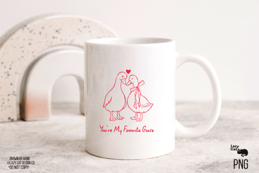 Your my favorite goose UV decal (4x4)