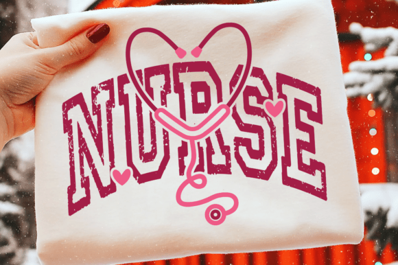 nurse stethoscope love ❤️dtf transfer