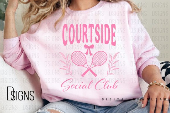Courtside Tennis Club dtf transfer