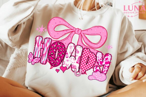 Howdy bows ♥️💕❤️dtf transfer