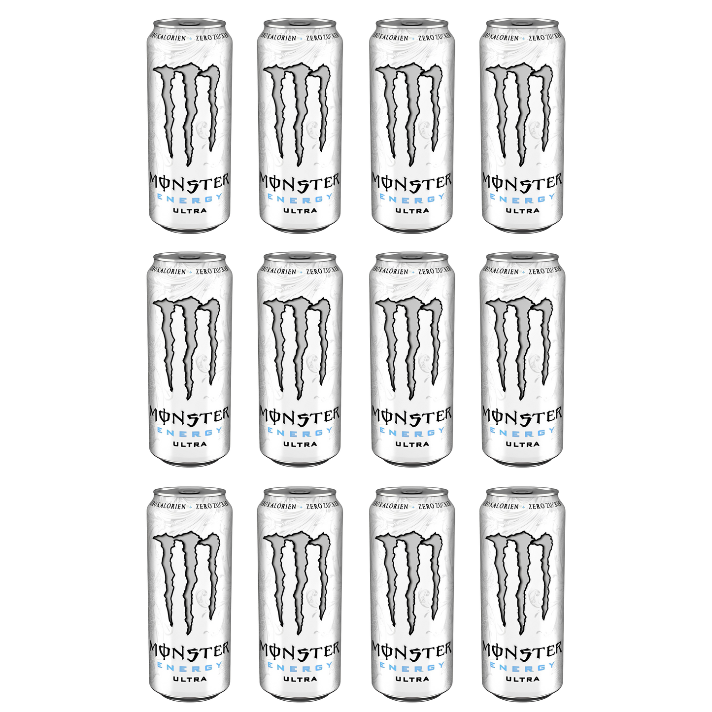 White Monster Stacked dtf transfer