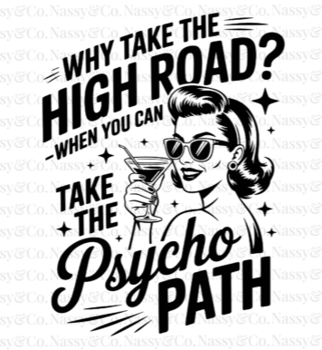 Why take the high road?