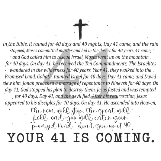 Your 41 - Color black