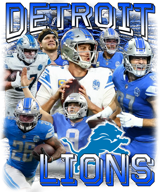 Lions team dtf transfer