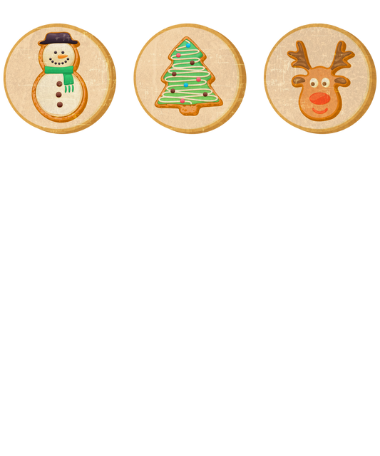 cookies Christmas DTF Transfer