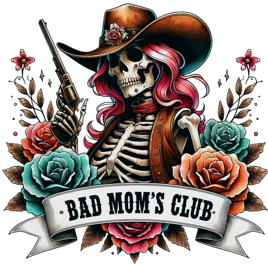 Bad moms club dtf transfer