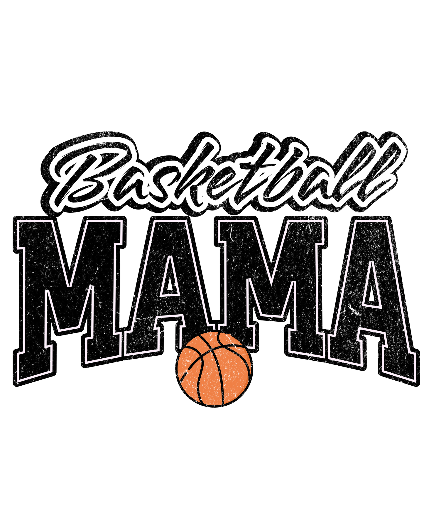 Basketball Mama blk dtf transfer