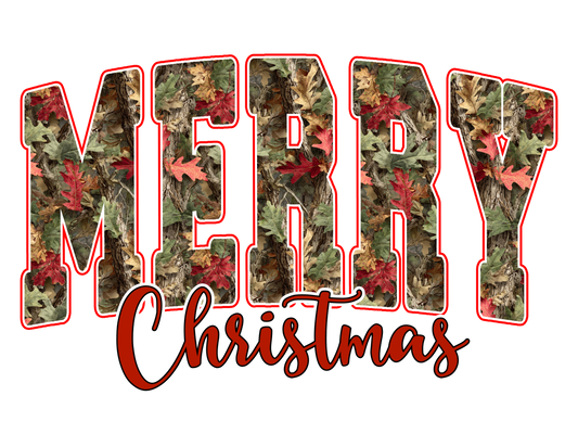 Camo red, Merry Christmas