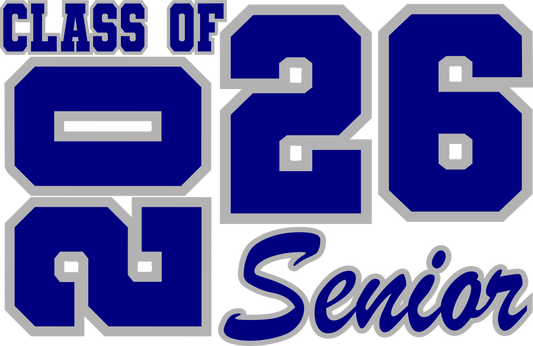 DTF TRANSFER 2026 SENIOR