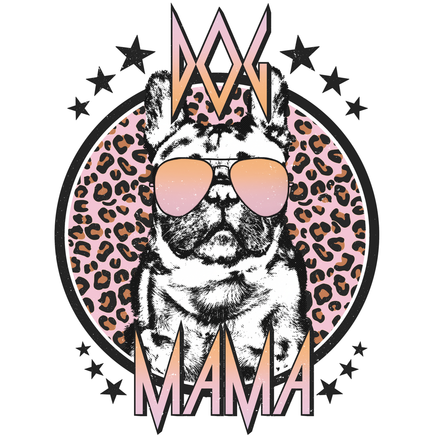 dog mama dtf transfer