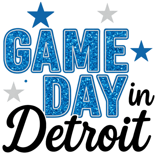 Game day in Detroit