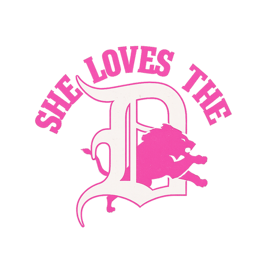Pink She loved the D