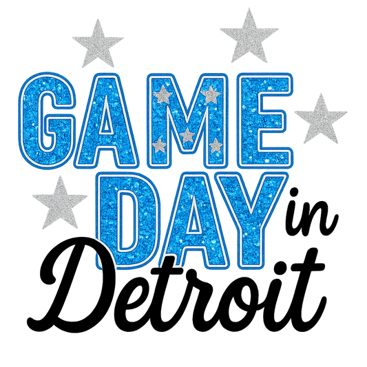 Game day in Detroit with stars in M