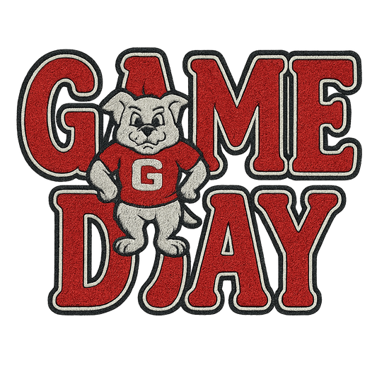 Gaux Chenille Patch game day G✨️🏈