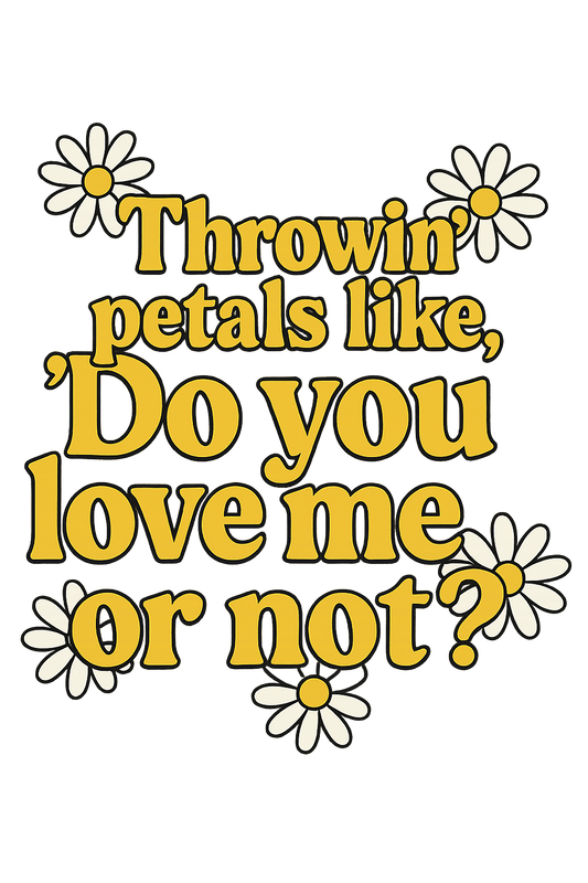 Throwing petals like jb