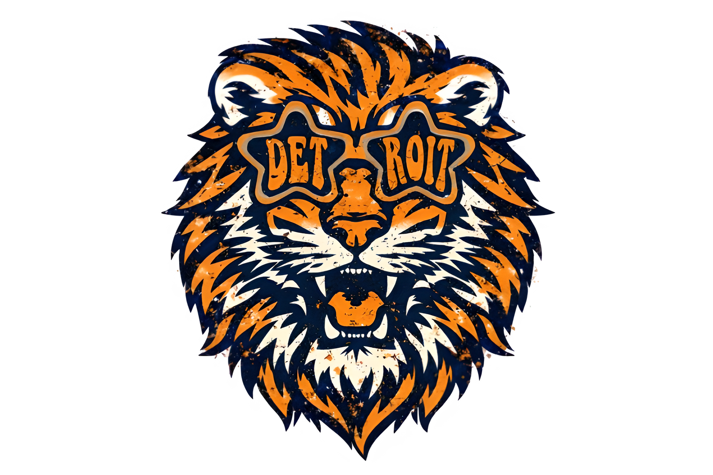 Detroit Tigers sunny baseball dtf transfer
