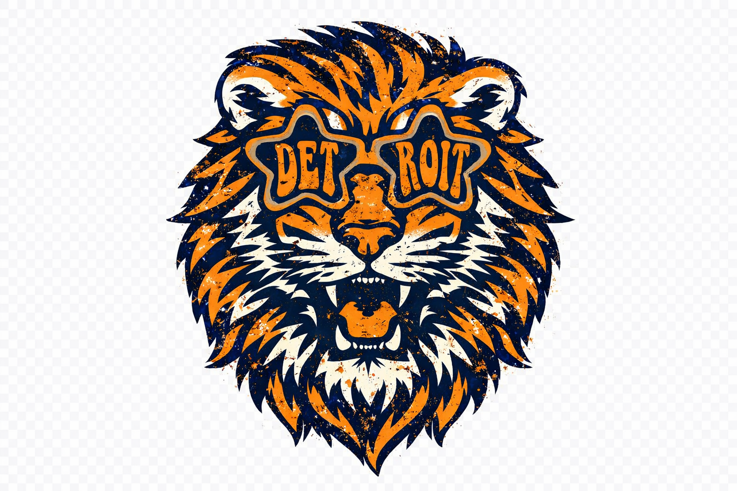 Detroit Tigers sunny baseball dtf transfer