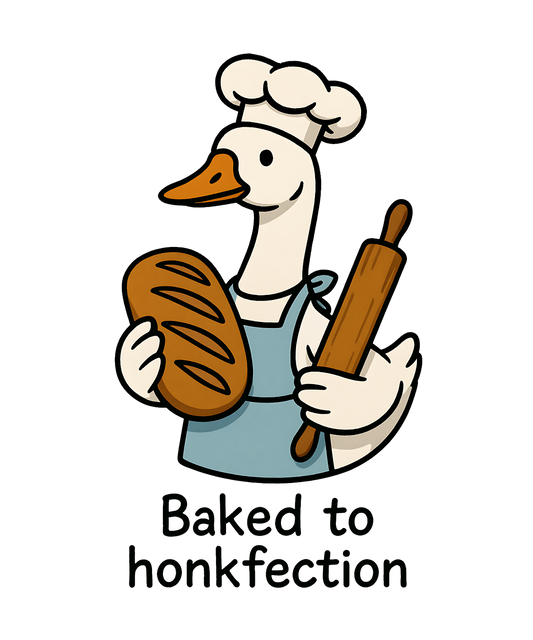 DTF TRANSFER BAKED TO HONKFECTION