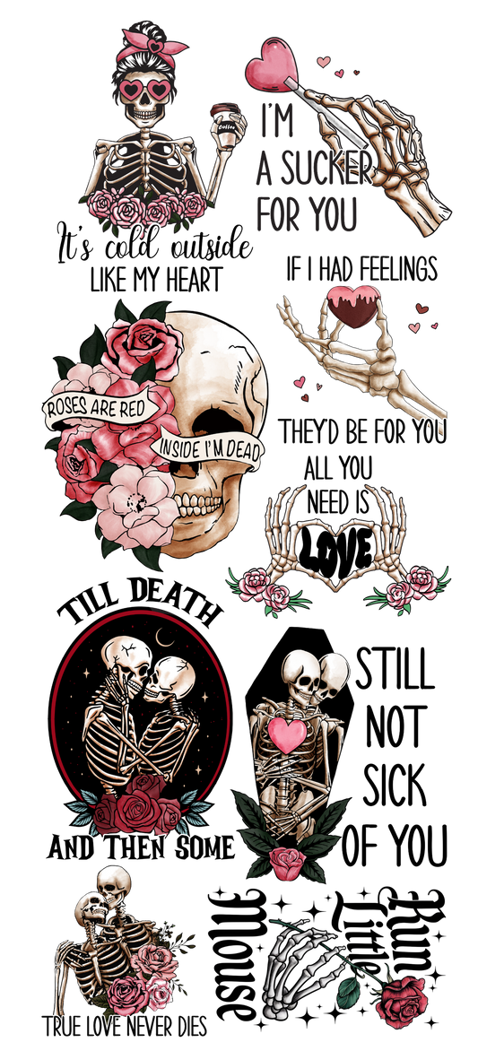 Pre-made Valentine #5  gang sheet 16x40