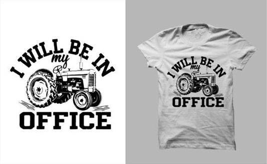 I will be in my office dtf transfer
