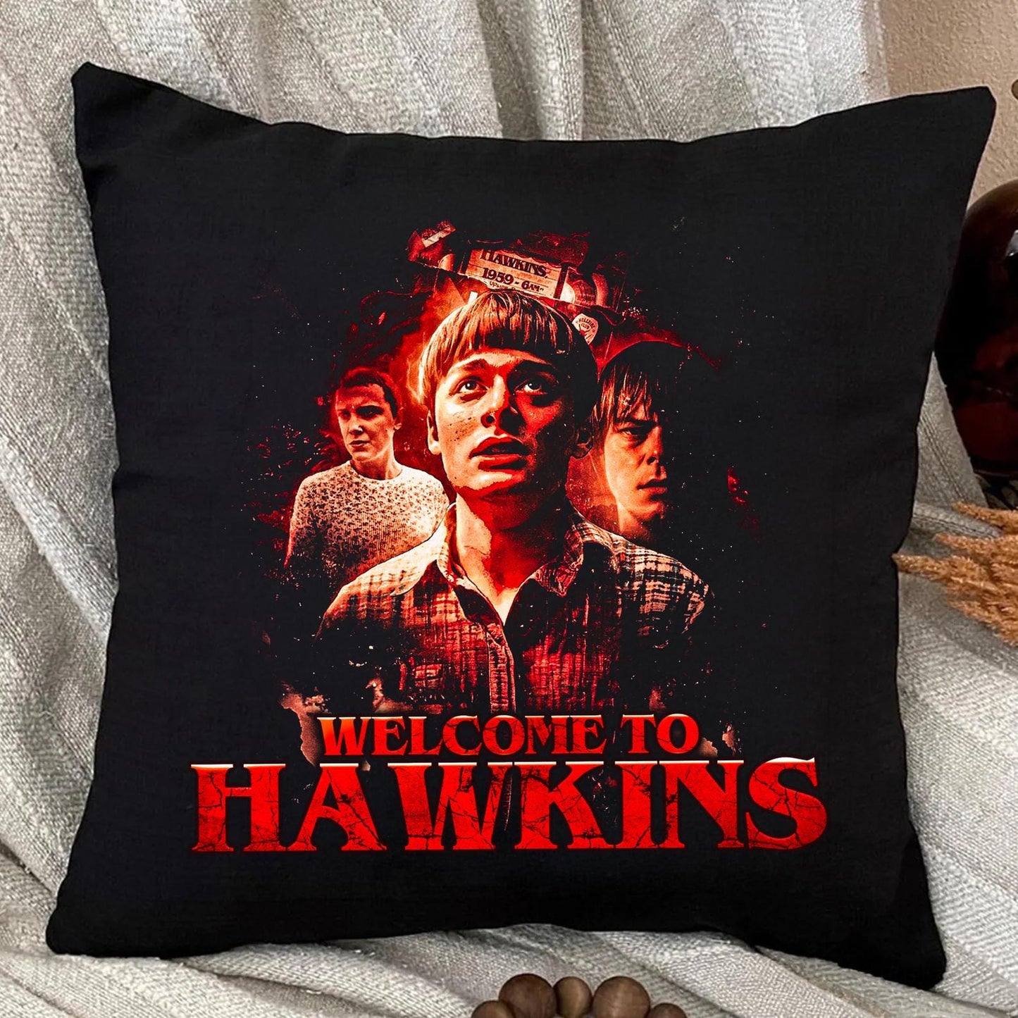 Welcome to hawkins stranger things dtf transfer