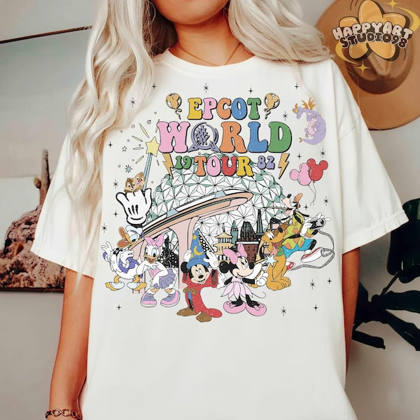 Epcot world tour DTF transfer