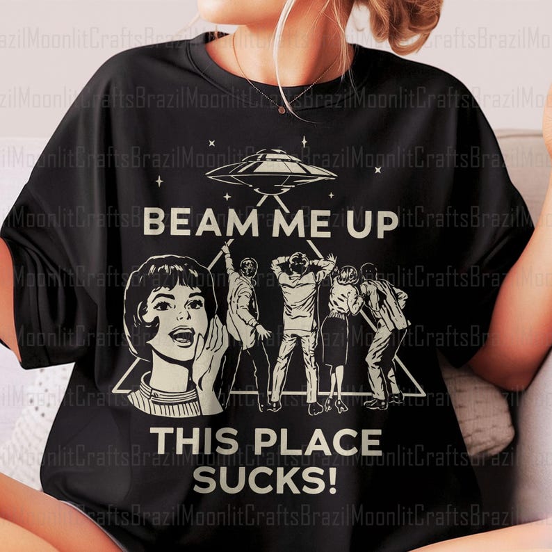 Beqm me up stranger things dtf transfer