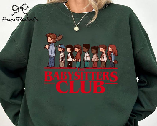 Babysitters club stranger things dtf transfer