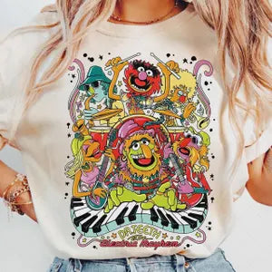 Muppets band dtf transfer