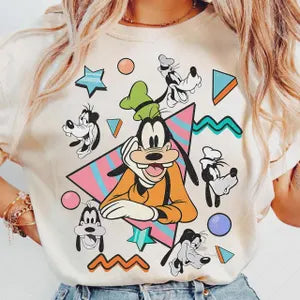Goofy Colorful Dtf transfer