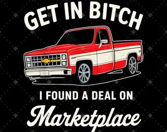 Get in bitch Uv DECAL (4in)