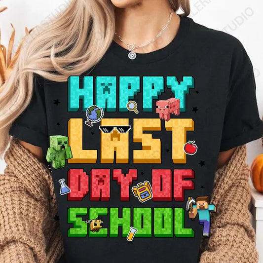 Happy Last Day of School  Minecraft