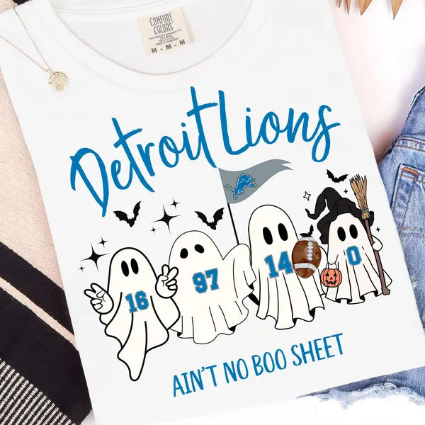 Detroit Lions aint go no boo sheet